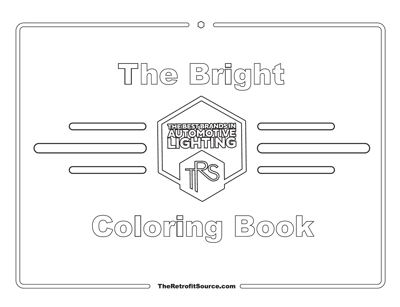 The Retrofit Source Coloring Book Cover
