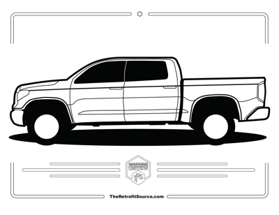 Toyota Tundra Coloring Page