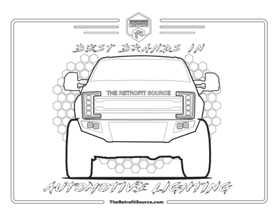Ford Superduty Truck Coloring Picture