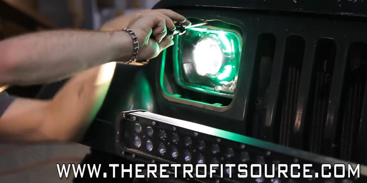 Adjust Beam Height for Headlight Retrofit Aiming