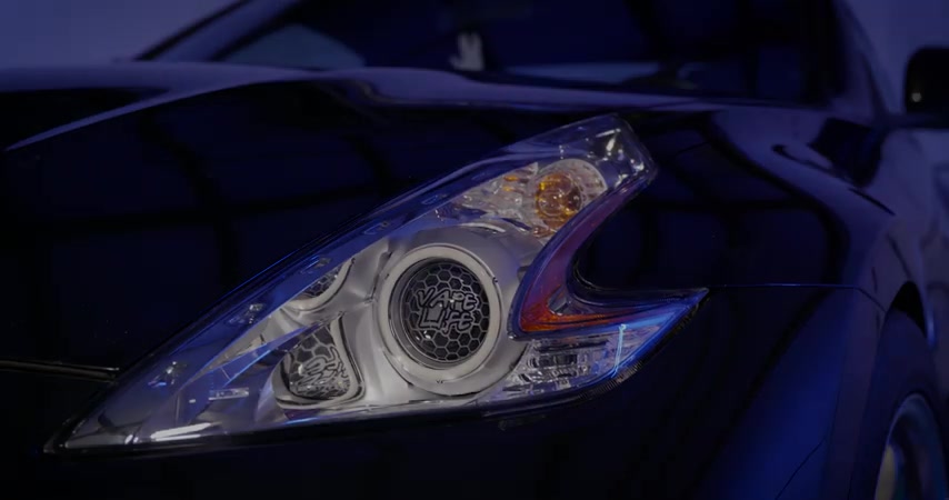 Close-up of Profile Performance LED halo phosphorous white coating for smooth illumination