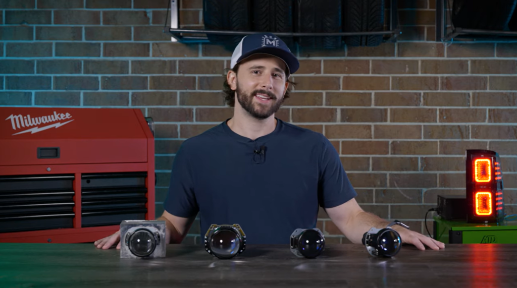 Headlight experts at The Retrofit Source working on automotive lighting upgrades